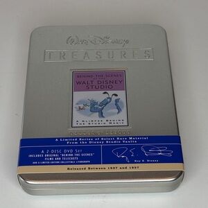 Walt Disney Treasures Collector DVD tin Behind the scenes of Disney studio